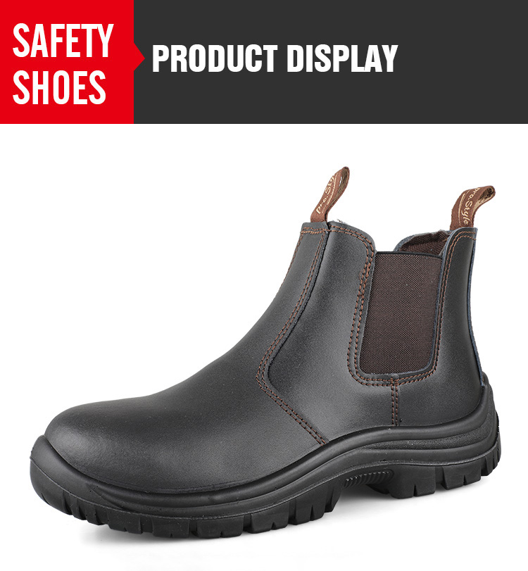 Middle top winter cold-proof labor safety boots