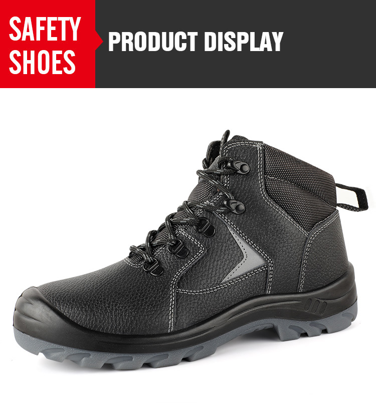 Black safety shoes work shoes
